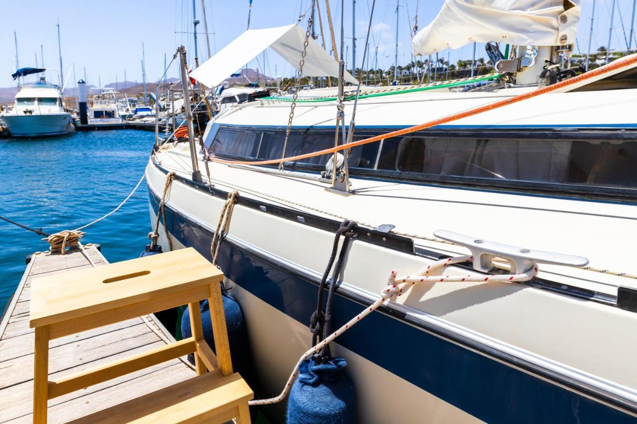 Seaside Chill-Out Stay On A Sail Yacht Puerto Calero Exterior photo